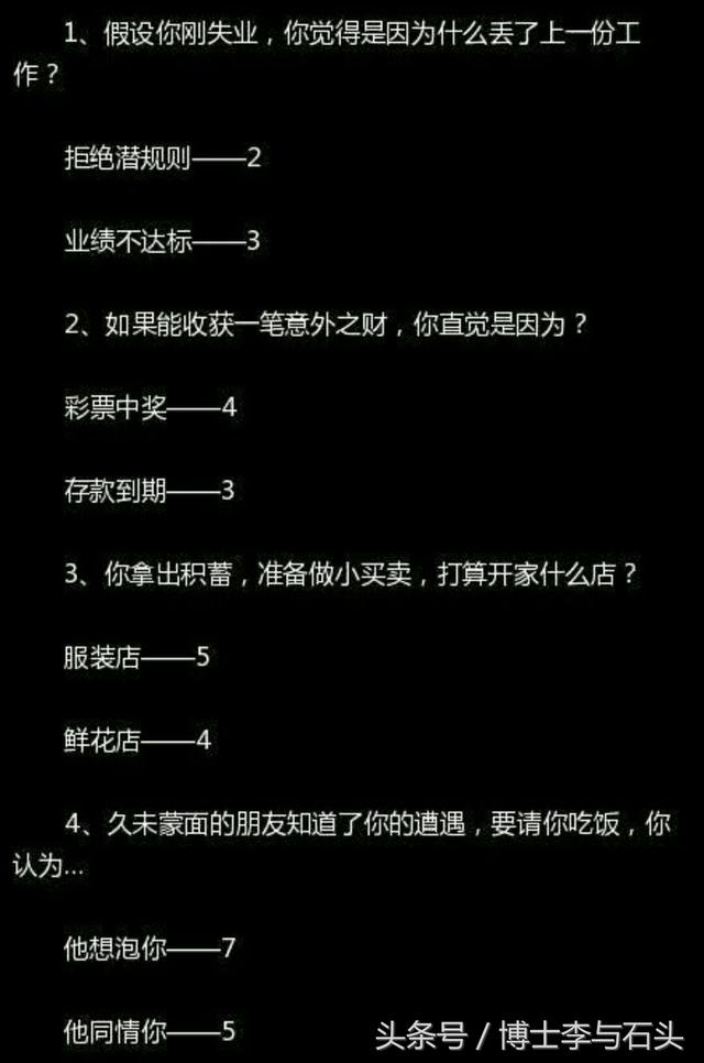 测测你的人格分裂程度，网友：好可怕，我居然70%