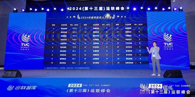 2024中国零担物流排行榜榜单正式发布