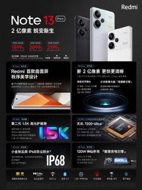 Redmi Note13系列发布：三款机型齐发，哪款性价比最高？ 