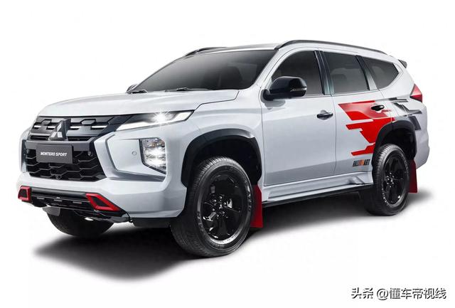 新车 | 售约29万元/2.4T柴油硬派SUV 三菱帕杰罗·劲畅Ralliart版官图 